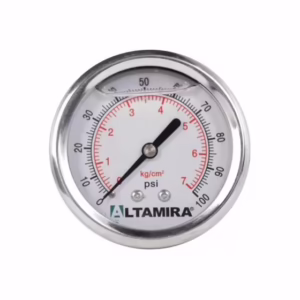 100gbm-frente MAN0-100GBM Manómetro con glicerina