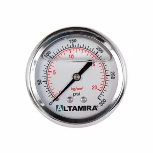 MAN0-300GBM Manómetro con glicerina