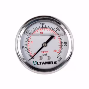 MAN0-300GBM Manómetro con glicerina