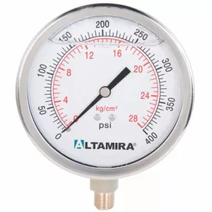 MAN0-400G4 Manómetro con glicerina