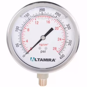 MAN0-400G4 Manómetro con glicerina