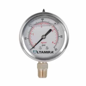 MAN0-60G Manómetro con glicerina