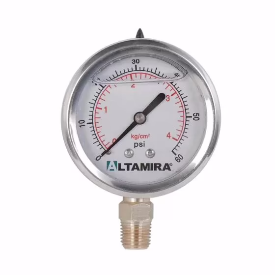 MAN0-60G Manómetro con glicerina