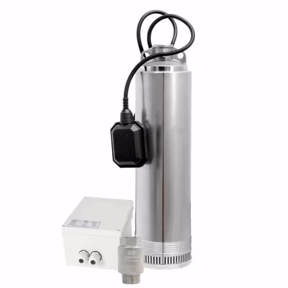ACUARIA07S-4/220A Motobomba sumergible para norias, cisternas y pozos profundos
