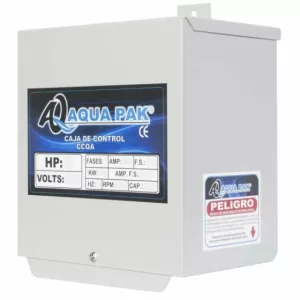 CCQA 3230 Caja de control para motor sumergible AQUAPAK monofásico