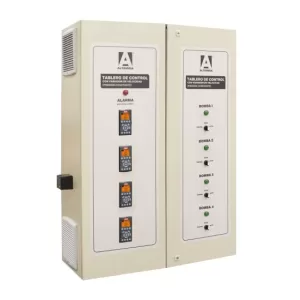 CVB-3B-40HP-T440 Tablero triples alternador-simultaneador con variador de frecuencia por motobomba