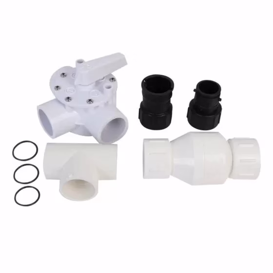 Kit de desvío para paneles solares flexibles para piscina ECOHEAT-KITD