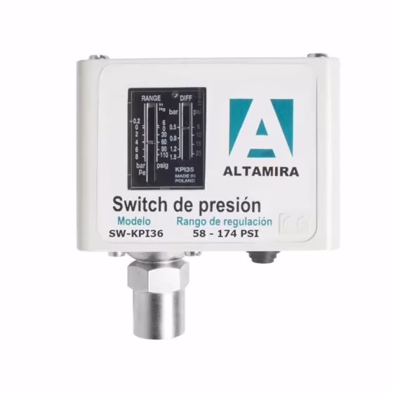 SW-KPI36 Interruptor de presión para trabajo pesado