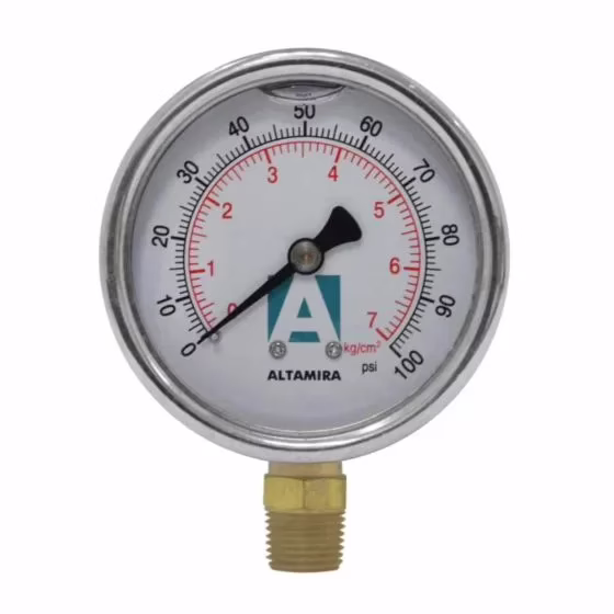 mano-100g MAN0-100G Manómetro con glicerina