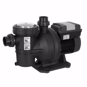 noxplus100-1230_semi-lateral_racores Motobomba centrífuga con velocidad variable para recircular y filtrar el agua de la piscina NOXPLUS100-1230