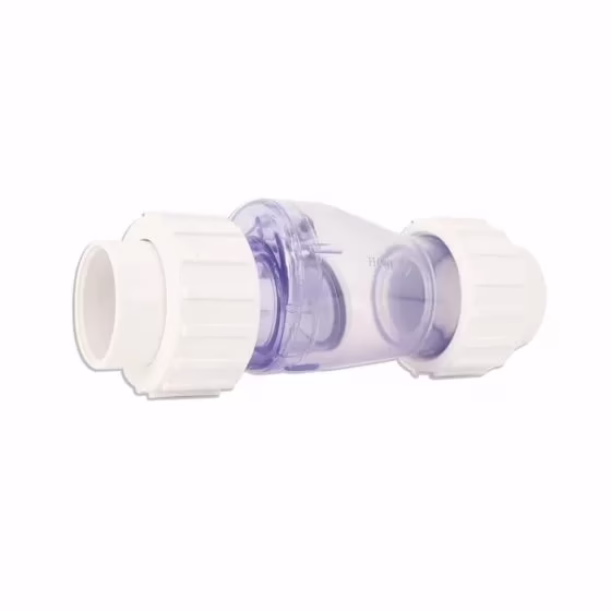 pa-vc-1.5pvcrac Válvula check transparente PA-VC-1.5PVCRAC