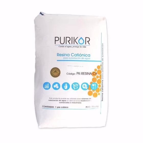 Bulto de resina catiónica para suavizador PK-RESINA-CA