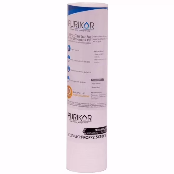 pkcpp2-5x10x10_1_2 Filtro cartucho de polipropileno termofusionado PKCPP2.5X10X10