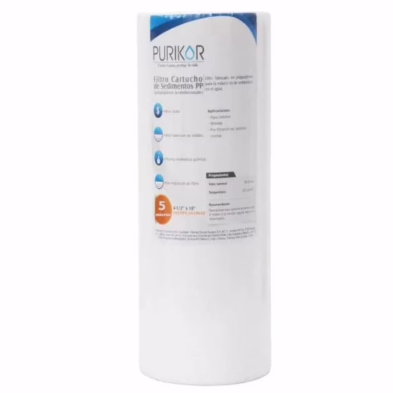 Filtro cartucho de polipropileno termofusionado PKCPP4.5X20X5