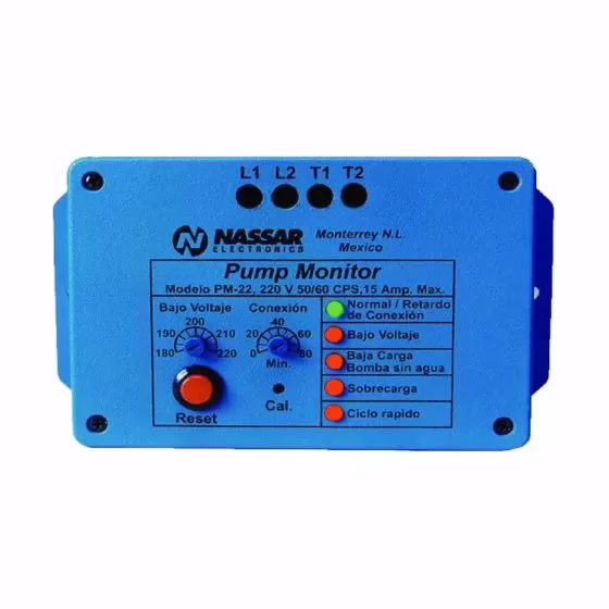 pump-monitor PM-220-50A Protección eléctrica para motor monofásico
