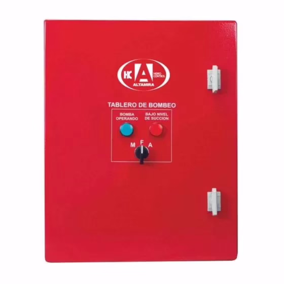 taci33220jk TACI 33220JK Tablero contra incendio para motobomba jockey eléctrica a tensión plena