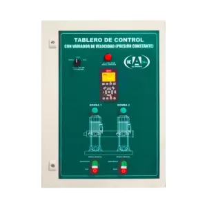TASA2 53230VV Tablero dúplex alternador-simultaneador con variador de frecuencia